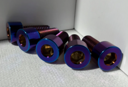 Triple Clamp Titanium Bolts
