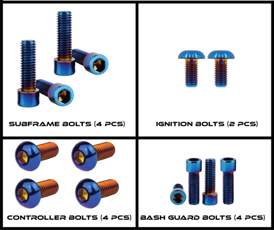 Surron/E-Ride Titanium Bolt Kit
